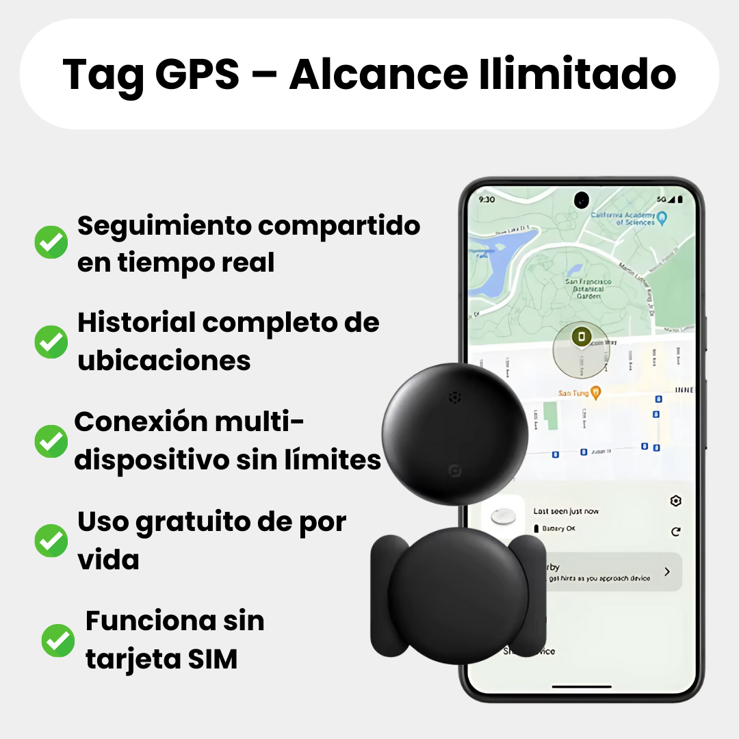 Localizador GPS para Niños sin Suscripción – Compatible con Android & iPhone
