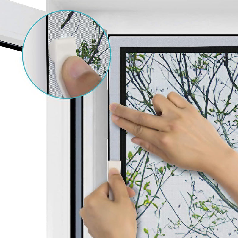 Mosquitera autoadhesiva para ventana | Protección contra insectos