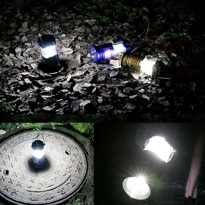 Luz de camping multifuncional | Iluminación portátil para exteriores