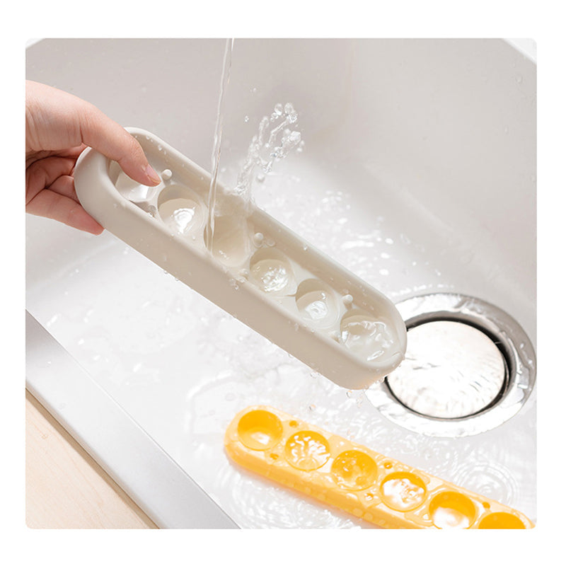 Molde de silicona para hielo 6 bolas | Reutilizable y práctico