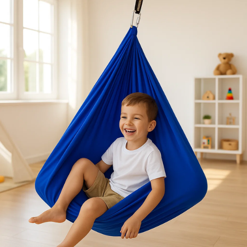 Columpio sensorial terapéutico para autismo – Hamaca para interior y exterior