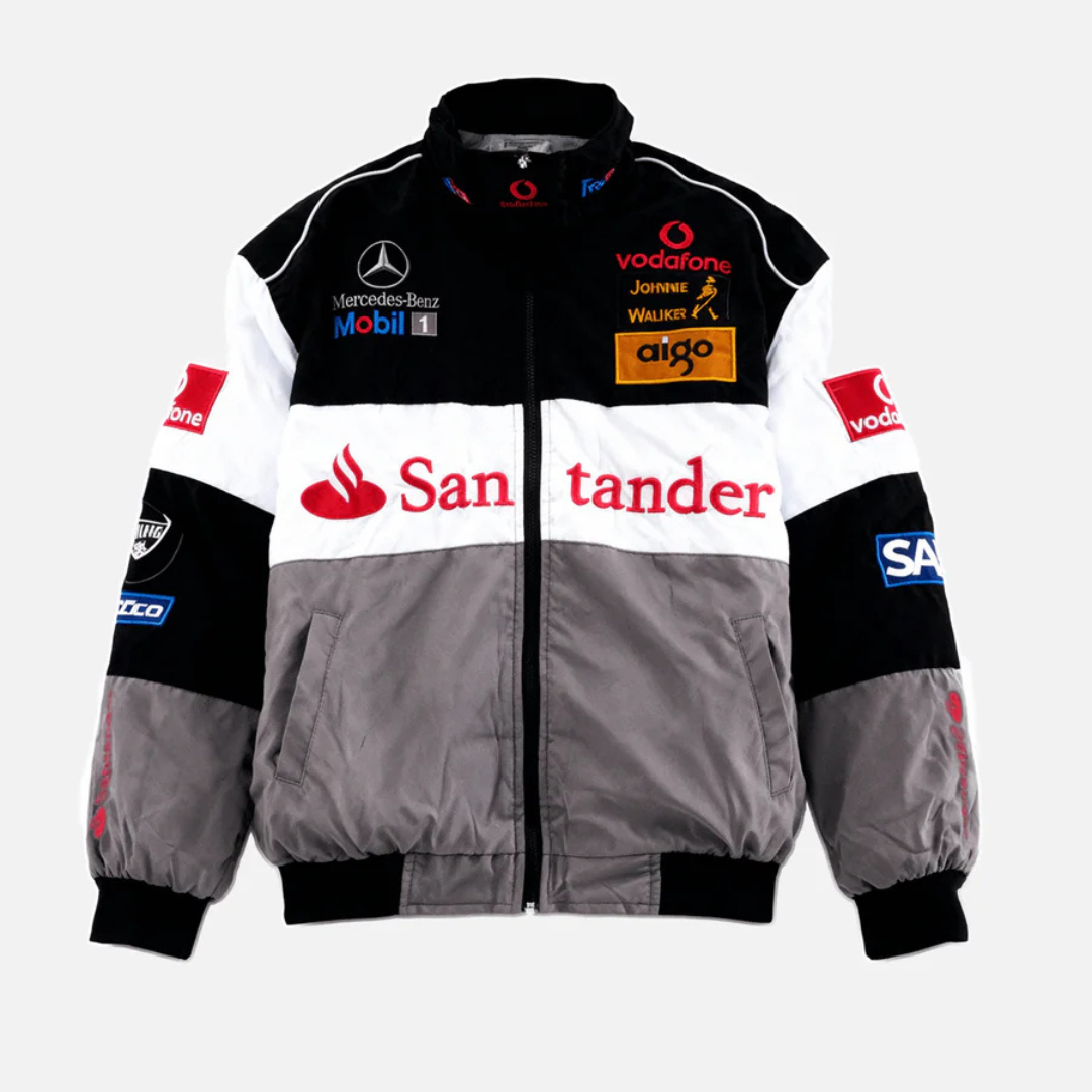 Chaqueta de carreras McLaren F1 x Mercedes-Benz Vintage – Unisex – Retro