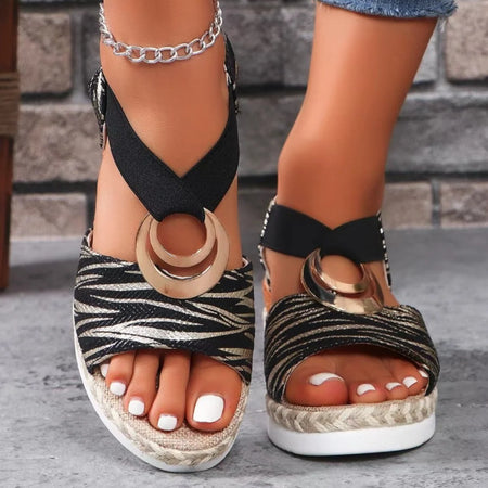 Éléganza™ | Sandalias con Plataforma | Comodidad y Estilo para el Verano