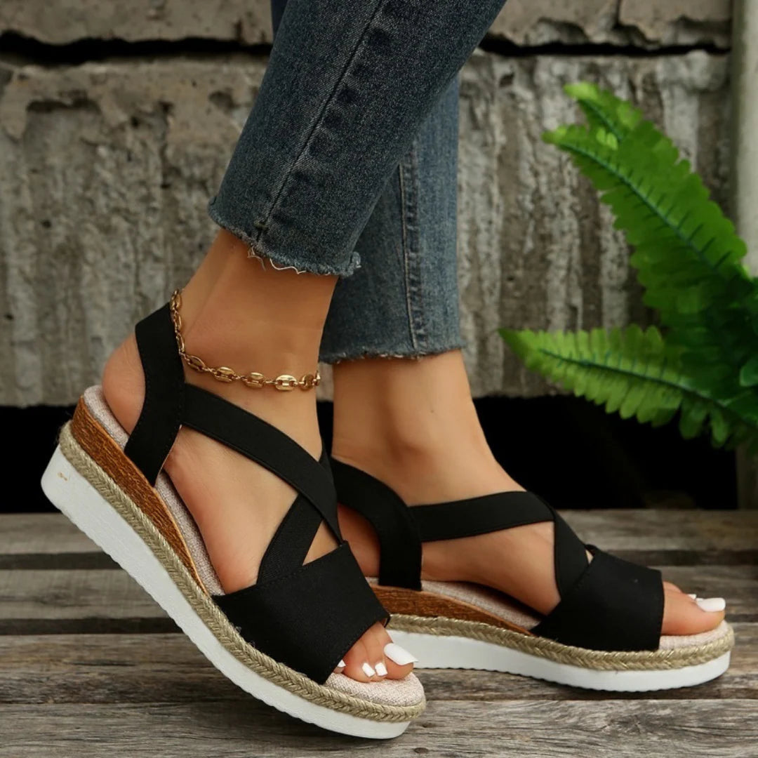 Velora – Sandalias Elegantes con Comodidad Ergonómica
