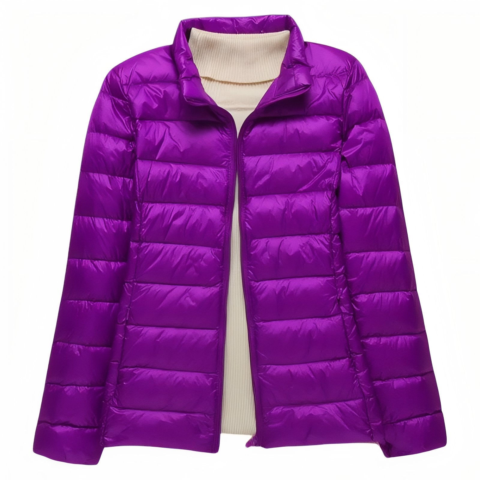 Chaqueta Acolchada de Senderismo Compresible para Mujer