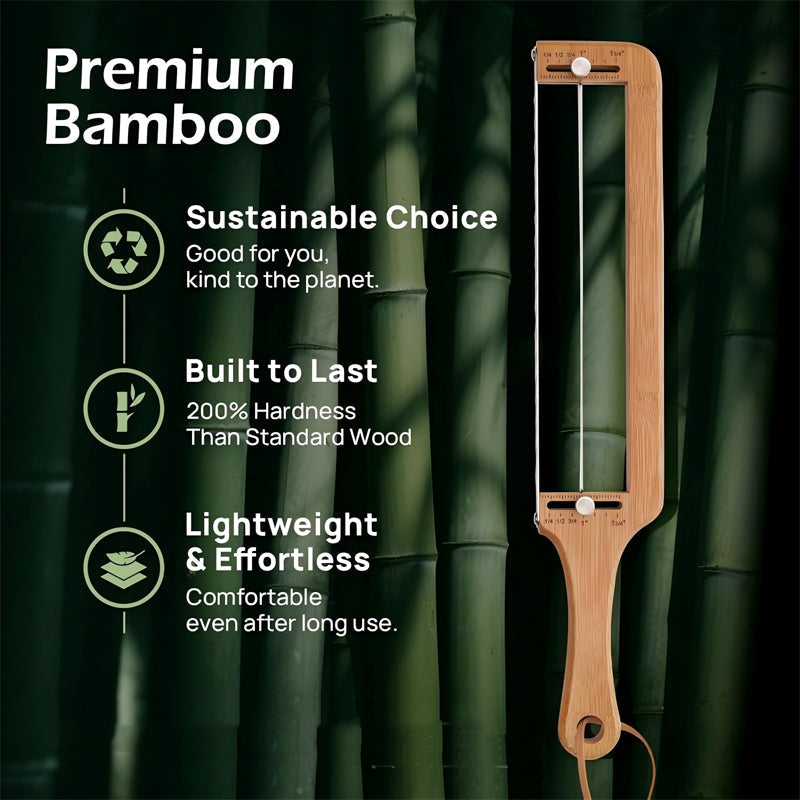 Cuchillo de pan ajustable para pan casero