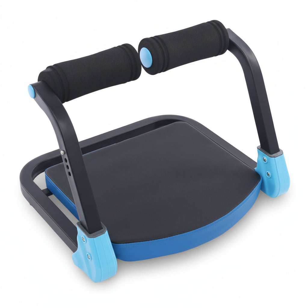 Máquina de abdominales con resistencia ajustable, entrenador de abdominales de hierro para gimnasio en casa