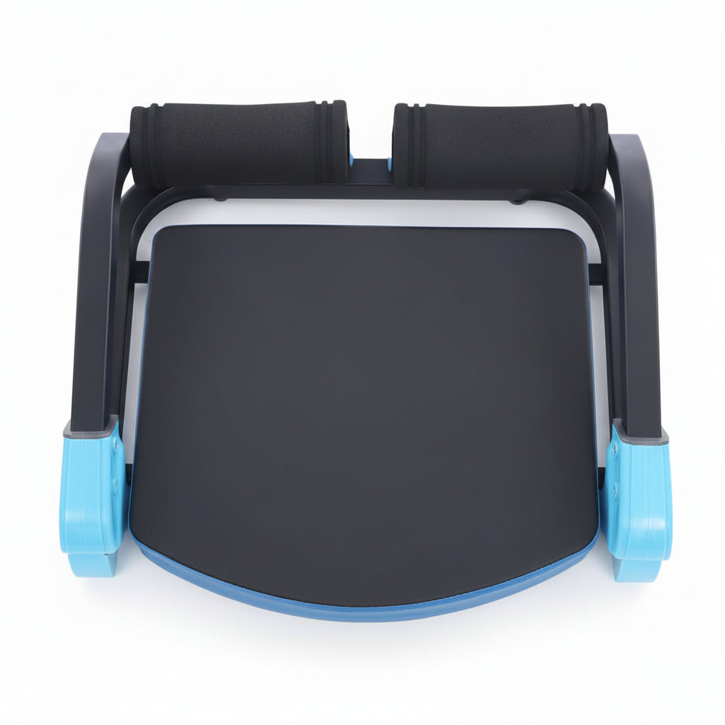 Máquina de abdominales con resistencia ajustable, entrenador de abdominales de hierro para gimnasio en casa