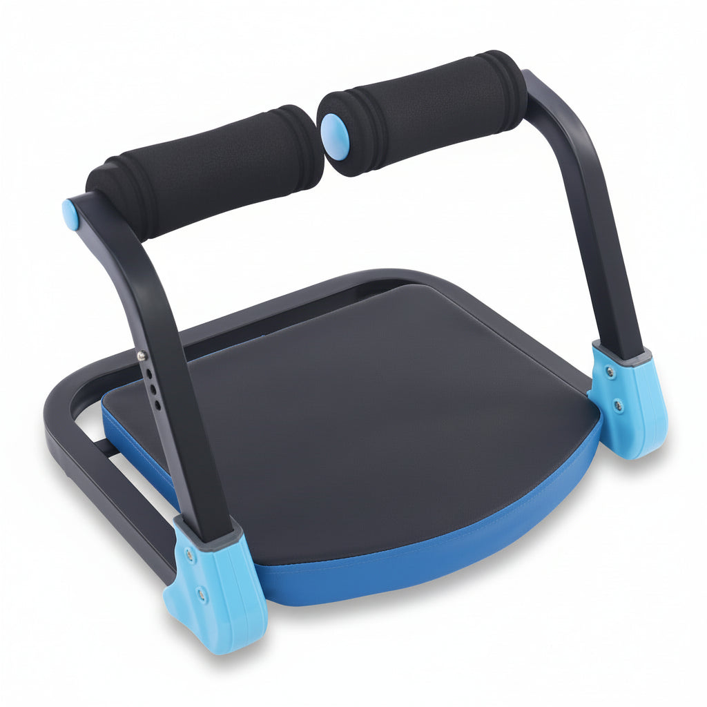 Máquina de abdominales con resistencia ajustable, entrenador de abdominales de hierro para gimnasio en casa
