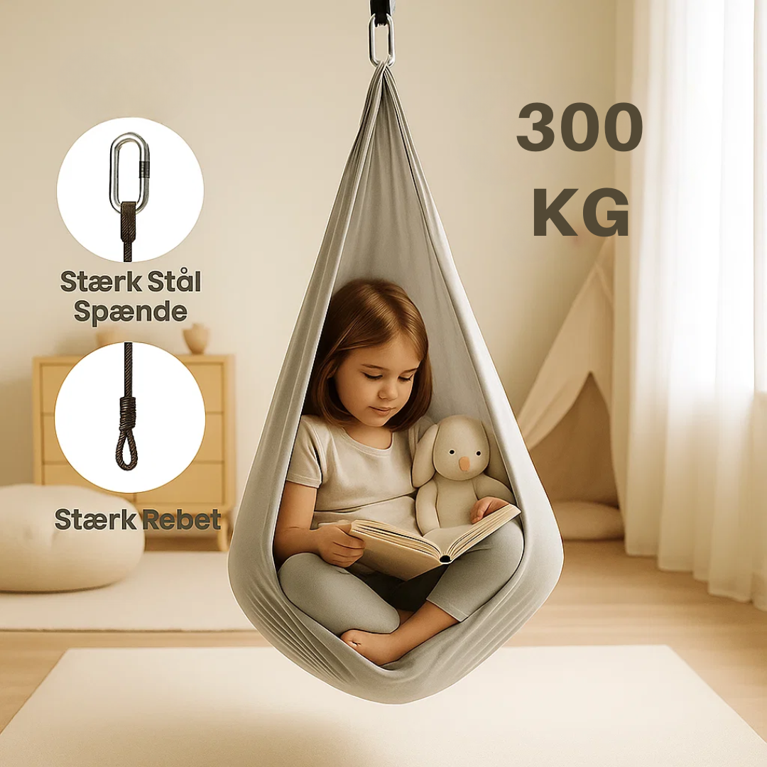 CalmSwing | Columpio Sensorial Terapéutico para Autismo – Uso Interior y Exterior