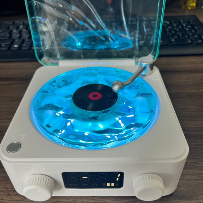 Lámpara retro de proyección de audio