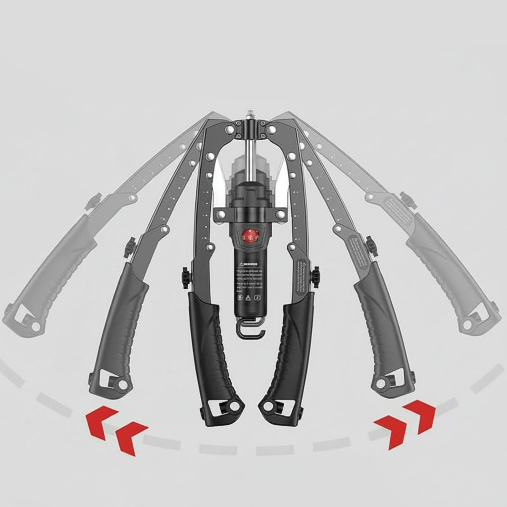 Ejercitador de brazos Twister - máquina de entrenamiento de fuerza con contador digital