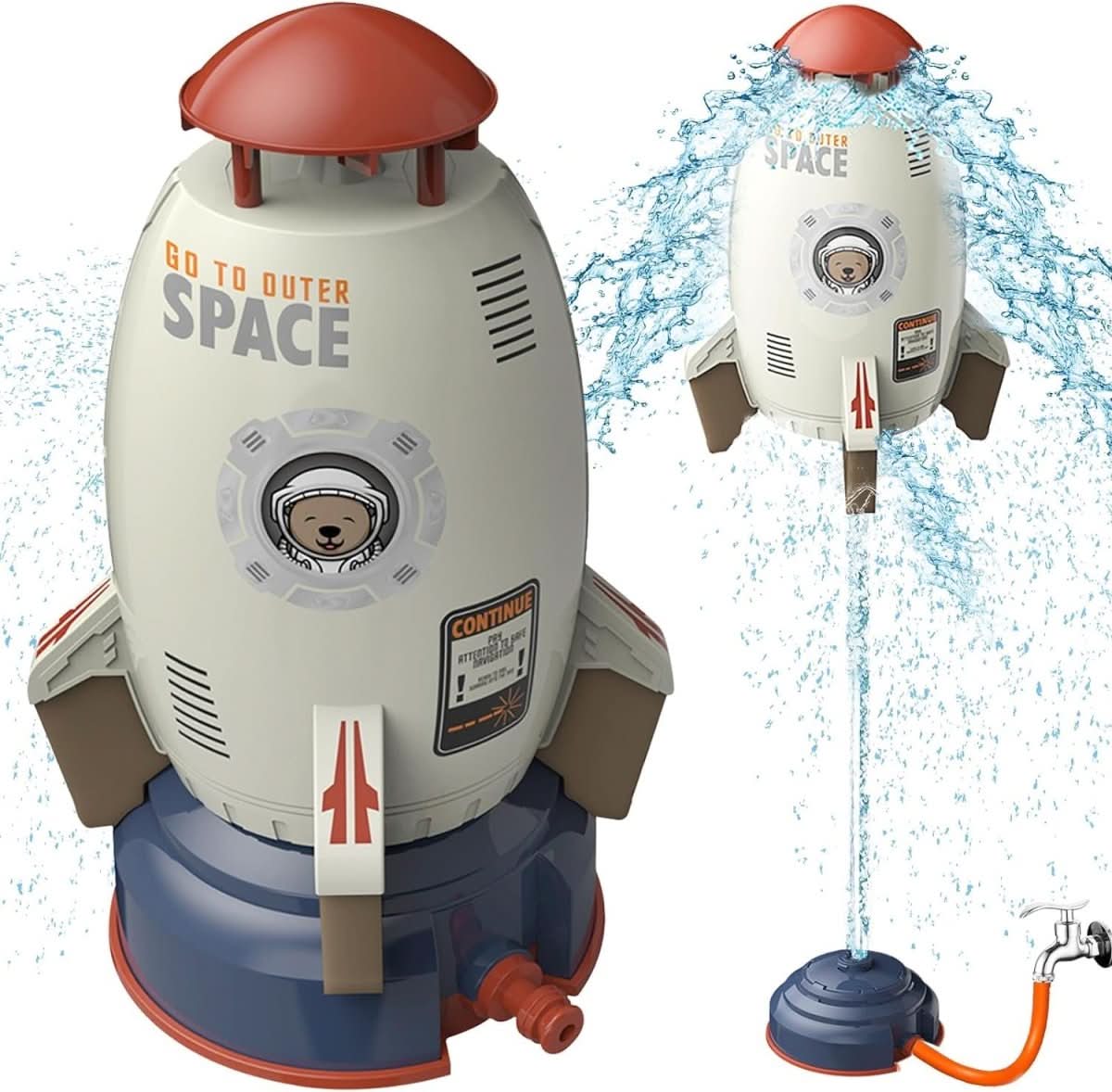 Juguete acuático giratorio 360° | Diversión de agua para niños