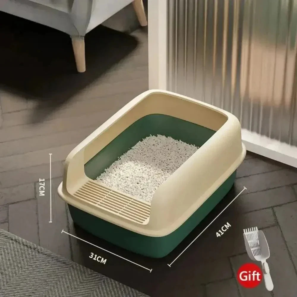 Bandeja de arena ancho 30 cm – Compacta e higiénica