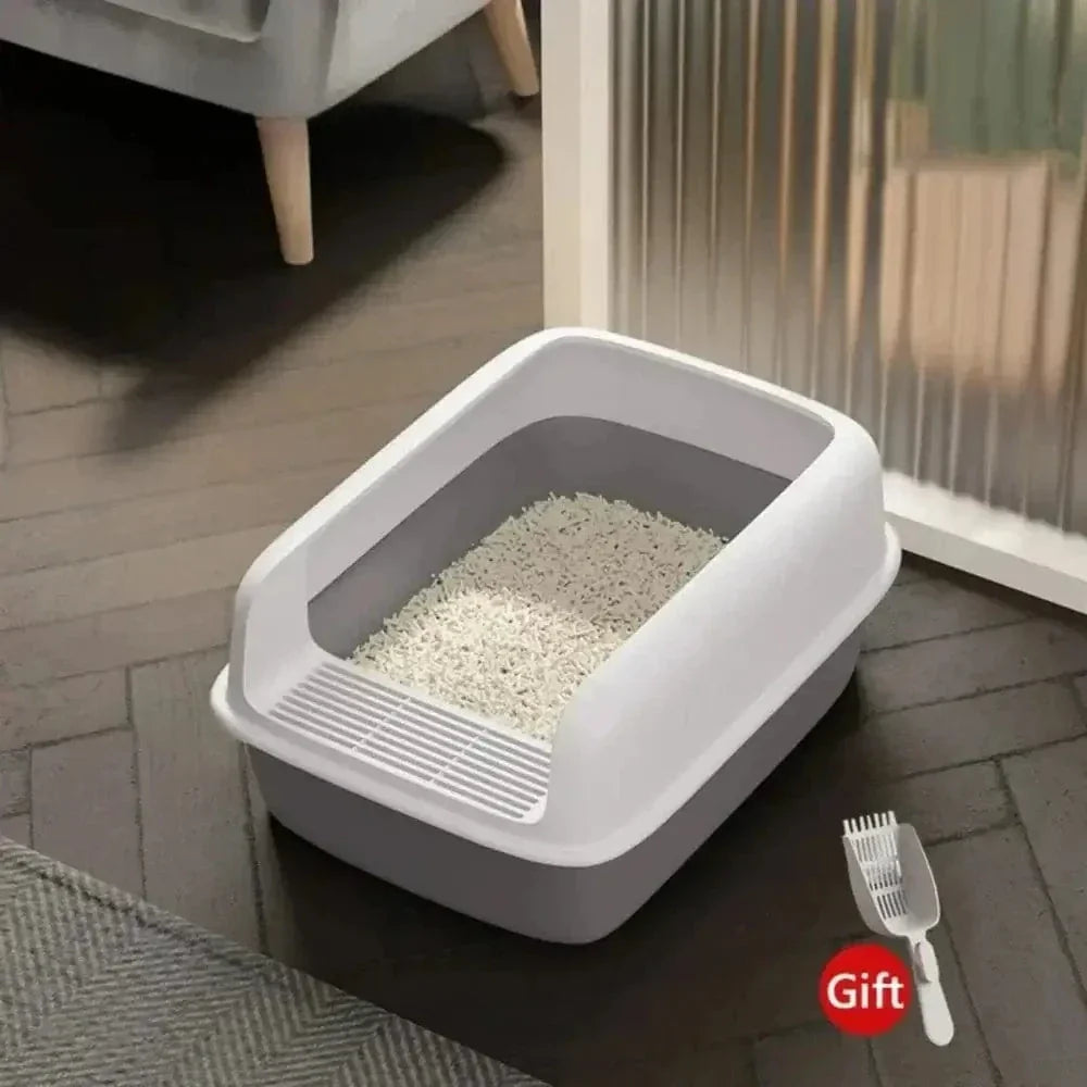 Bandeja de arena ancho 30 cm – Compacta e higiénica