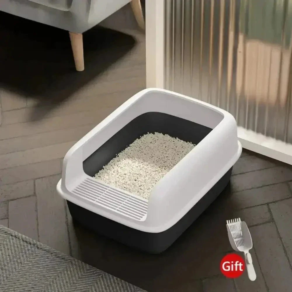 Bandeja de arena ancho 30 cm – Compacta e higiénica
