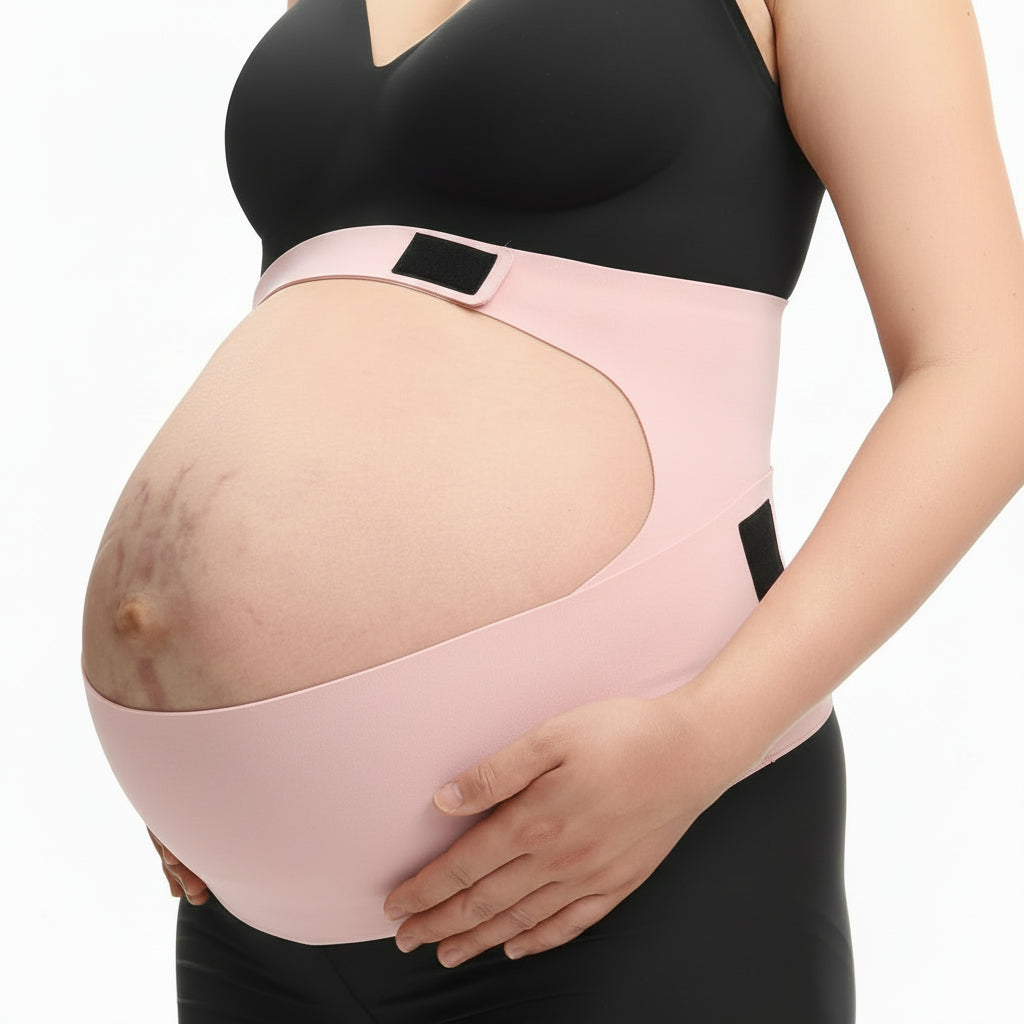Banda abdominal de maternidad, cinturón de soporte para el embarazo, transpirable, soporte para la espalda