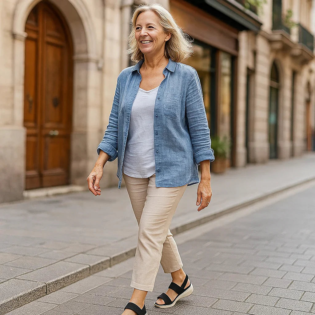 SoftWalk – Sandalias Ortopédicas Ergonómicas para Mujer