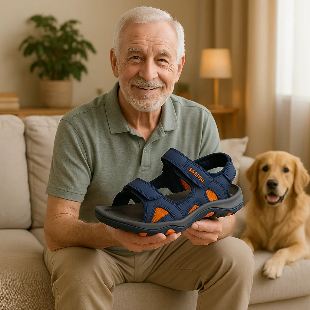 OrthoClaim – Sandalias Ortopédicas Ergonómicas para Hombre