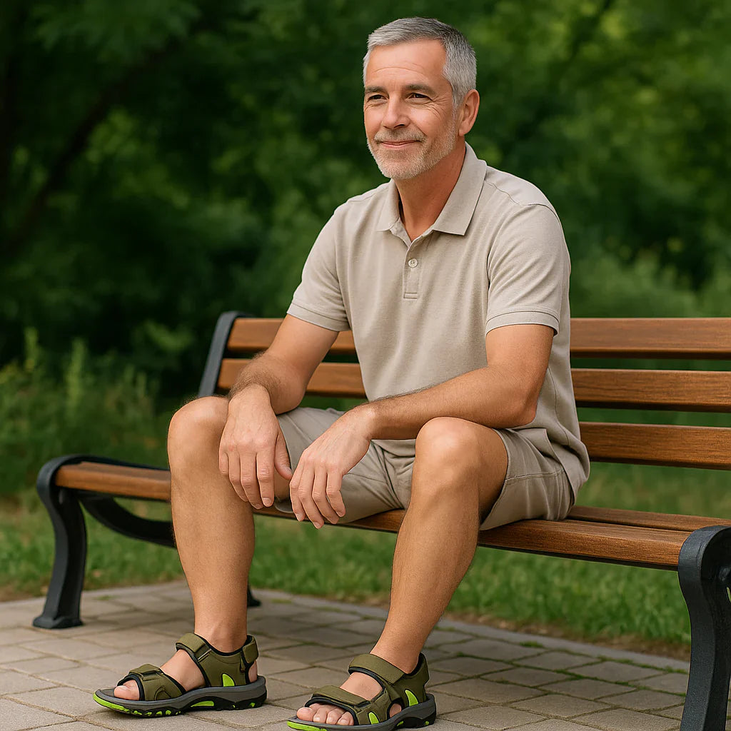 OrthoClaim – Sandalias Ortopédicas Ergonómicas para Hombre