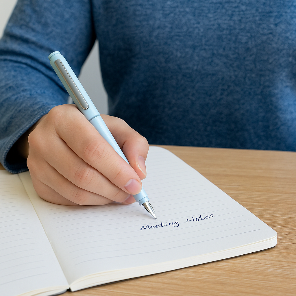 InkFlow™ – Penna stilografica retraibile con scrittura fluida