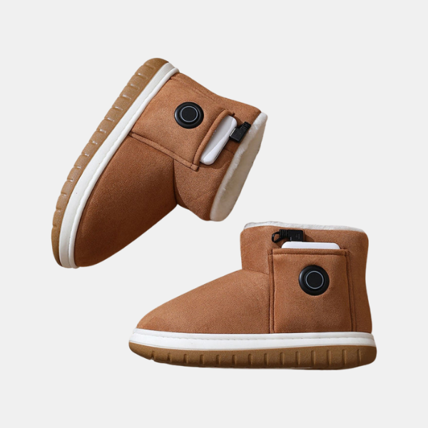 Zapatillas Calefactables USB para Hombre y Mujer – Pantuflas Suaves con Control de Temperatura