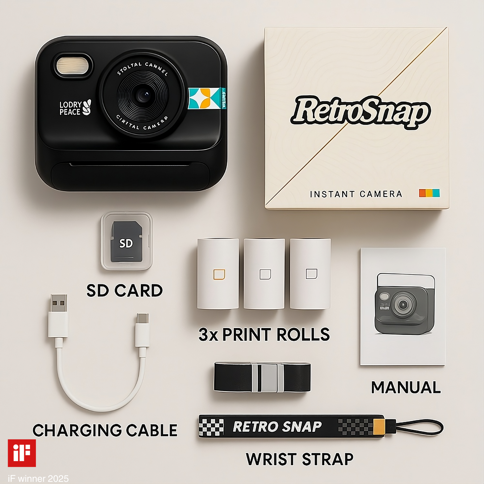 RetroSnap INSTANT™ – Captura, imprime y vive el momento