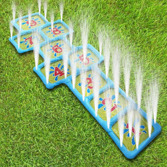Rociador de agua inflable para niños | Juego acuático para jardín y exterior