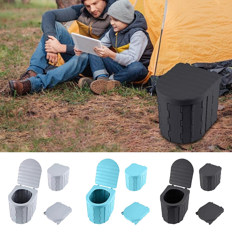 Inodoro portátil para camping | Solución higiénica para exteriores