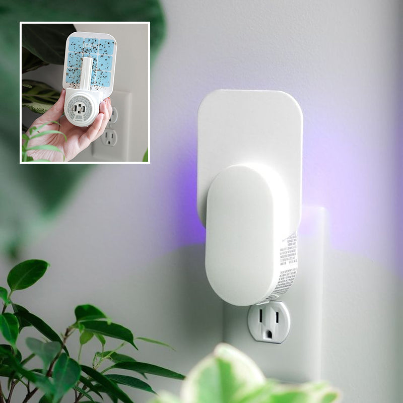 Trampa para mosquitos enchufable | Eliminador eléctrico para interiores