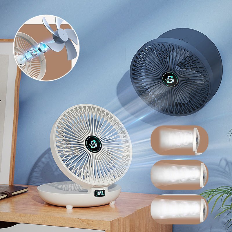 Ventilador portátil silencioso | Compacto para hogar y oficina