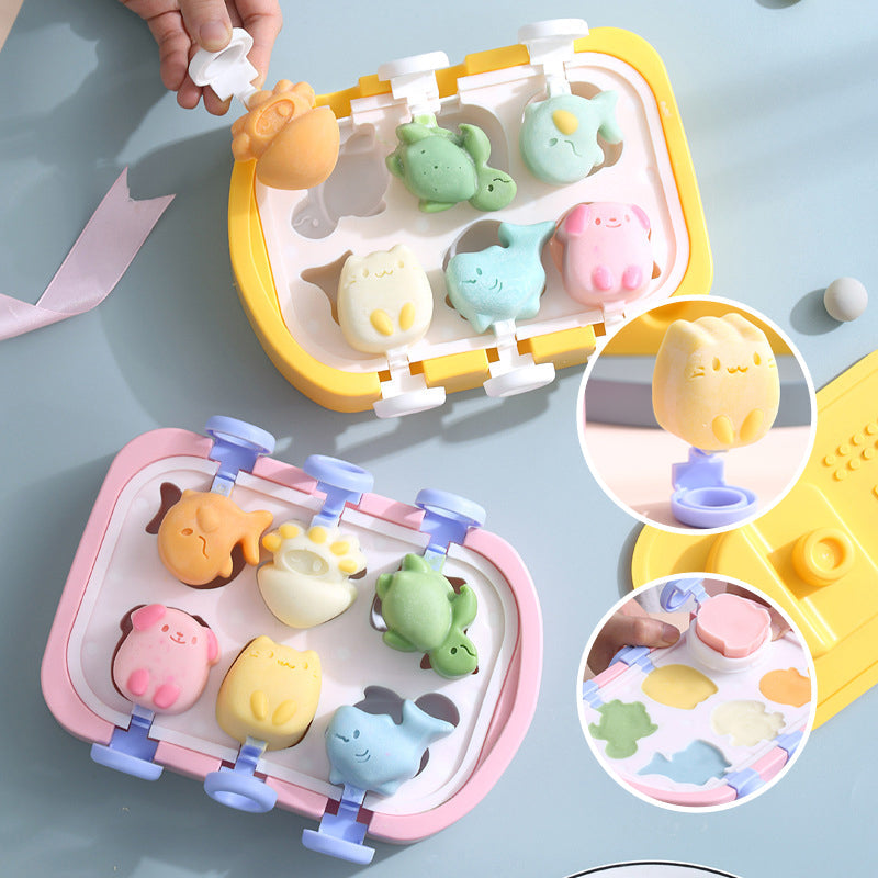 Kit de moldes de silicona para helados - Hazlo tú mismo