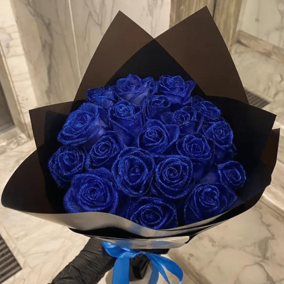 EverLiora Rosa Eterna en Flor | Rosa real preservada con brillo para regalos románticos y decoración elegante del hogar