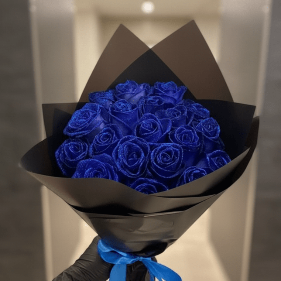 EverLiora Rosa Eterna en Flor | Rosa real preservada con brillo para regalos románticos y decoración elegante del hogar