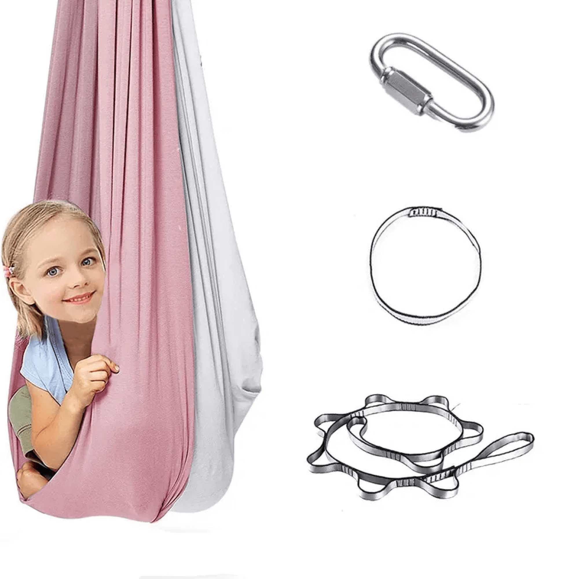 Columpio sensorial terapéutico para autismo – Hamaca para interior y exterior