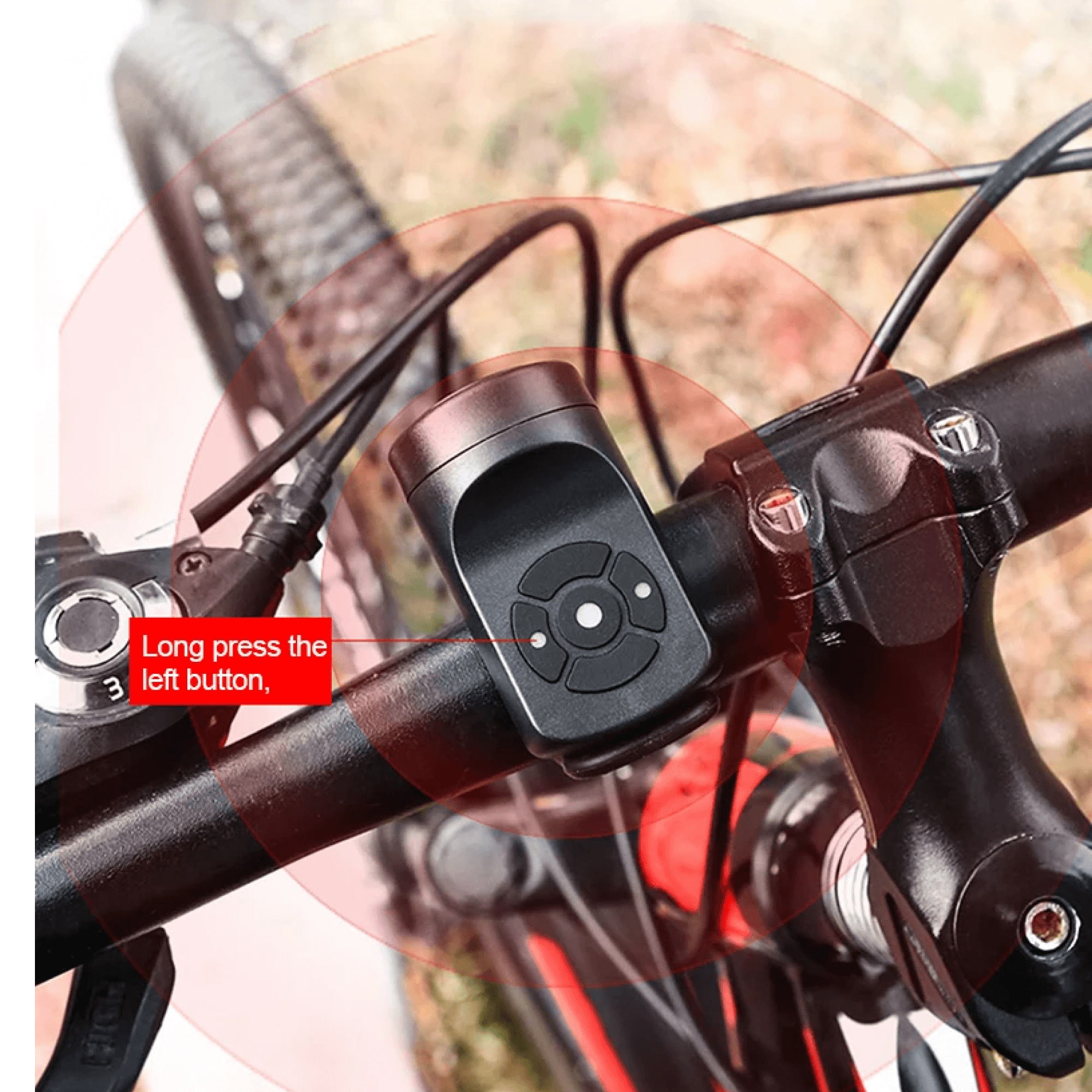 Dmax | Sistema de alarma de seguridad antirrobo para bicicletas