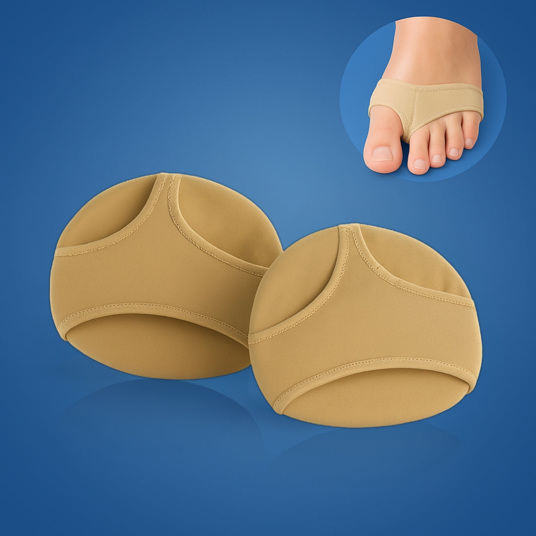ComfortStep Almohadillas de alivio para el neuroma de Morton y la metatarsalgia | Cojín de gel y soporte metatarsal | Alivio del dolor de pies para comodidad diaria Bowlift