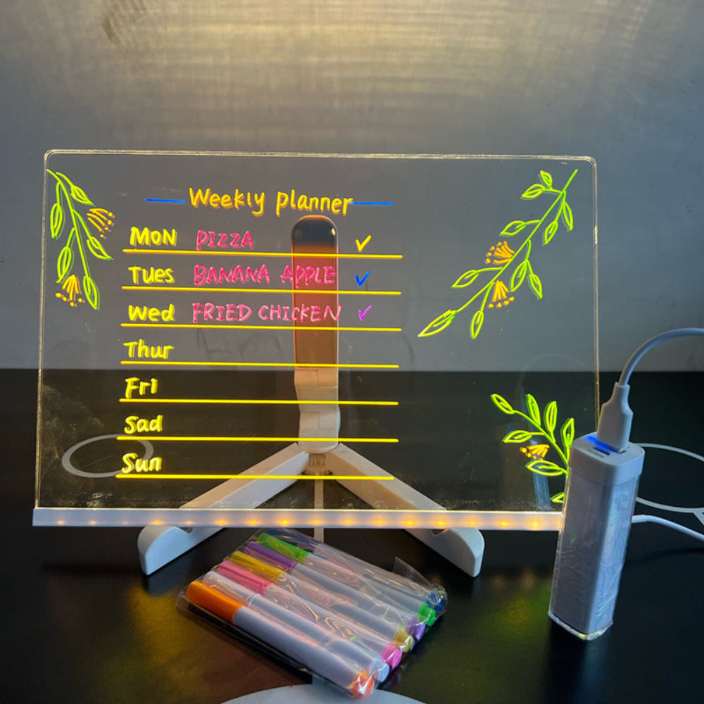 GlowCraft | Mesa de dibujo LED para niños, para una diversión creativa y educativa durante las vacaciones