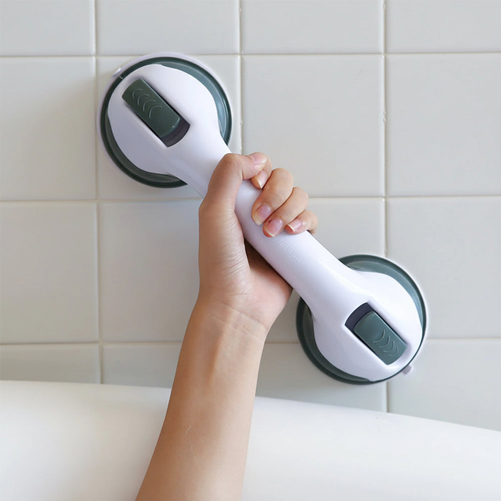 Barra de Apoyo con Ventosa para Seguridad en el Baño