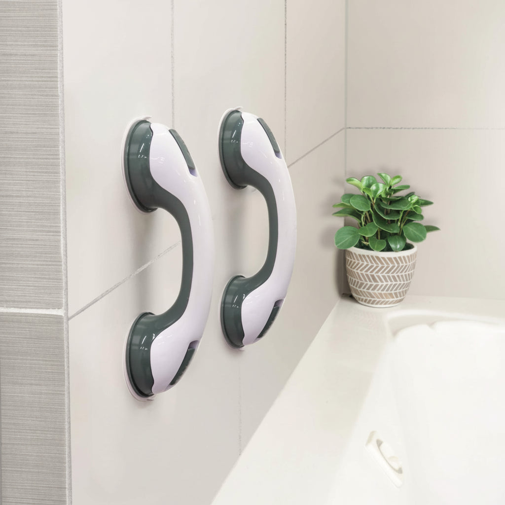 Barra de Apoyo con Ventosa para Seguridad en el Baño