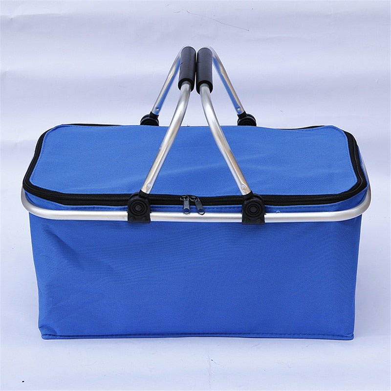 Nevera portátil plegable | Bolsa térmica para camping y viajes
