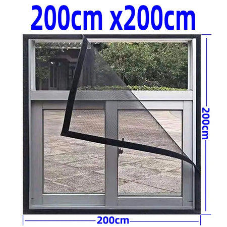 Mosquitera para ventana ajustable | Protección antimosquitos lavable