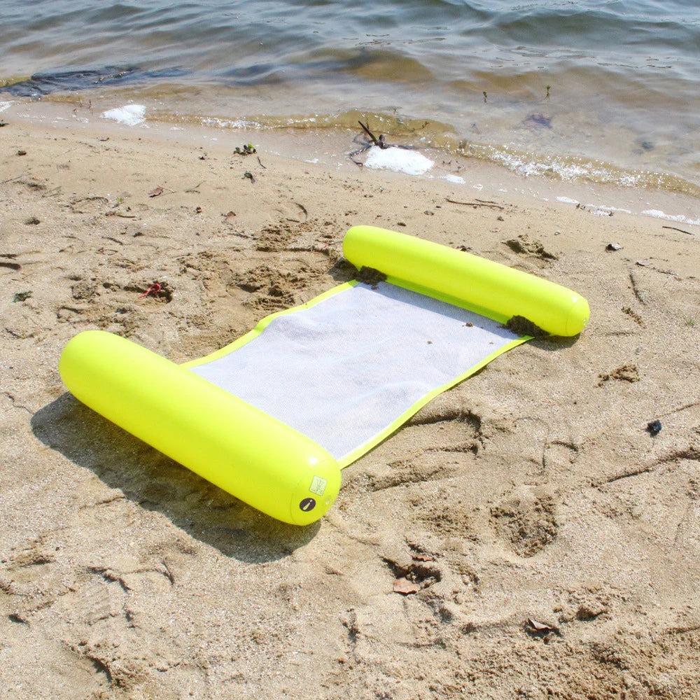 Hamaca inflable para agua | Tumbona flotante para piscina