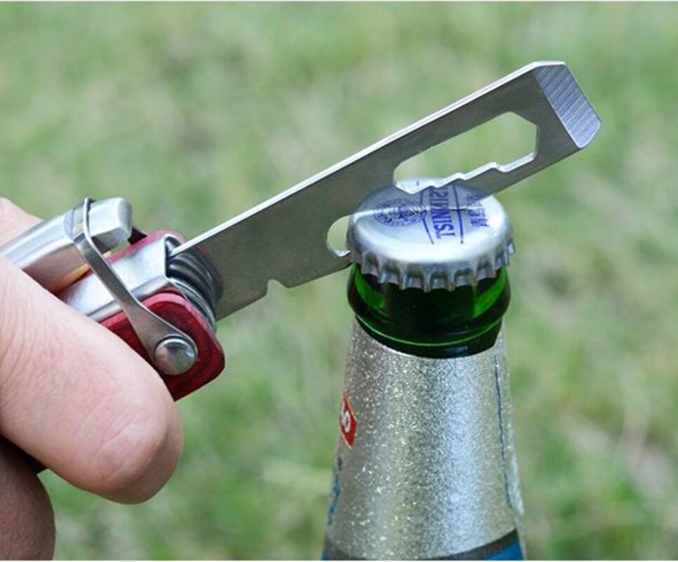 Martillo multifuncional de camping | Herramienta de acero inoxidable