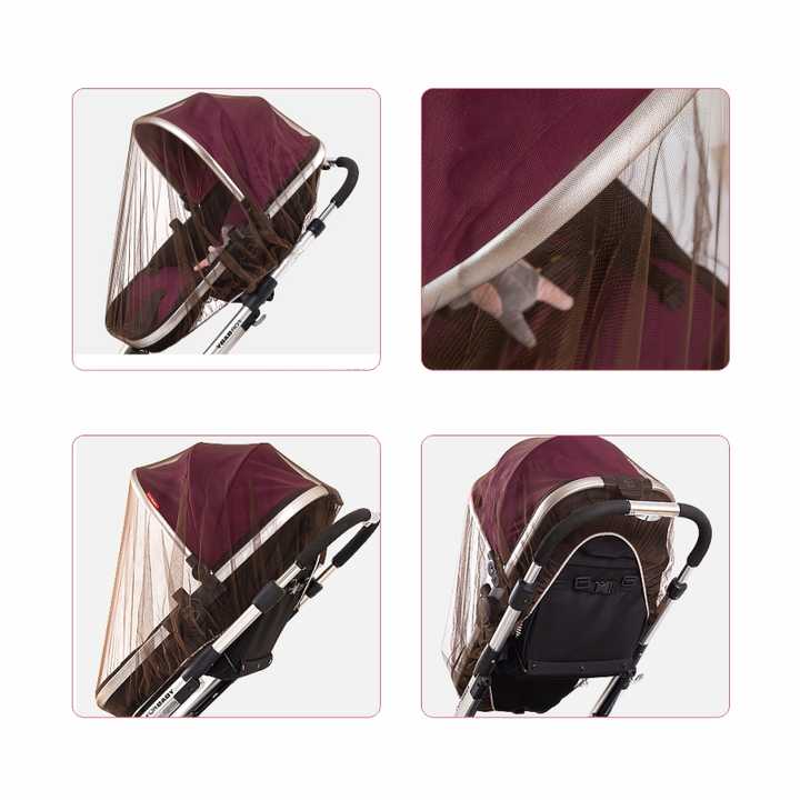 Mosquitera para cochecito de bebé | Protección ligera y transpirable