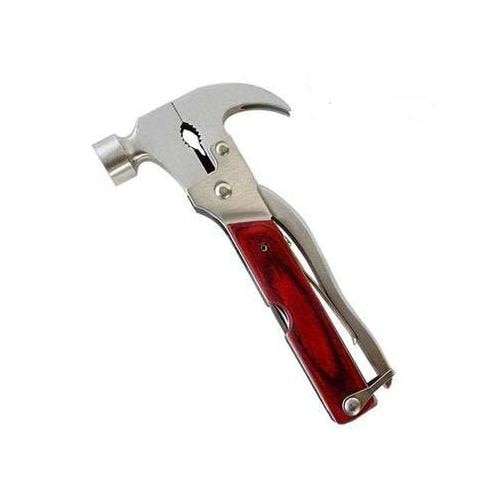 Martillo multifuncional de camping | Herramienta de acero inoxidable