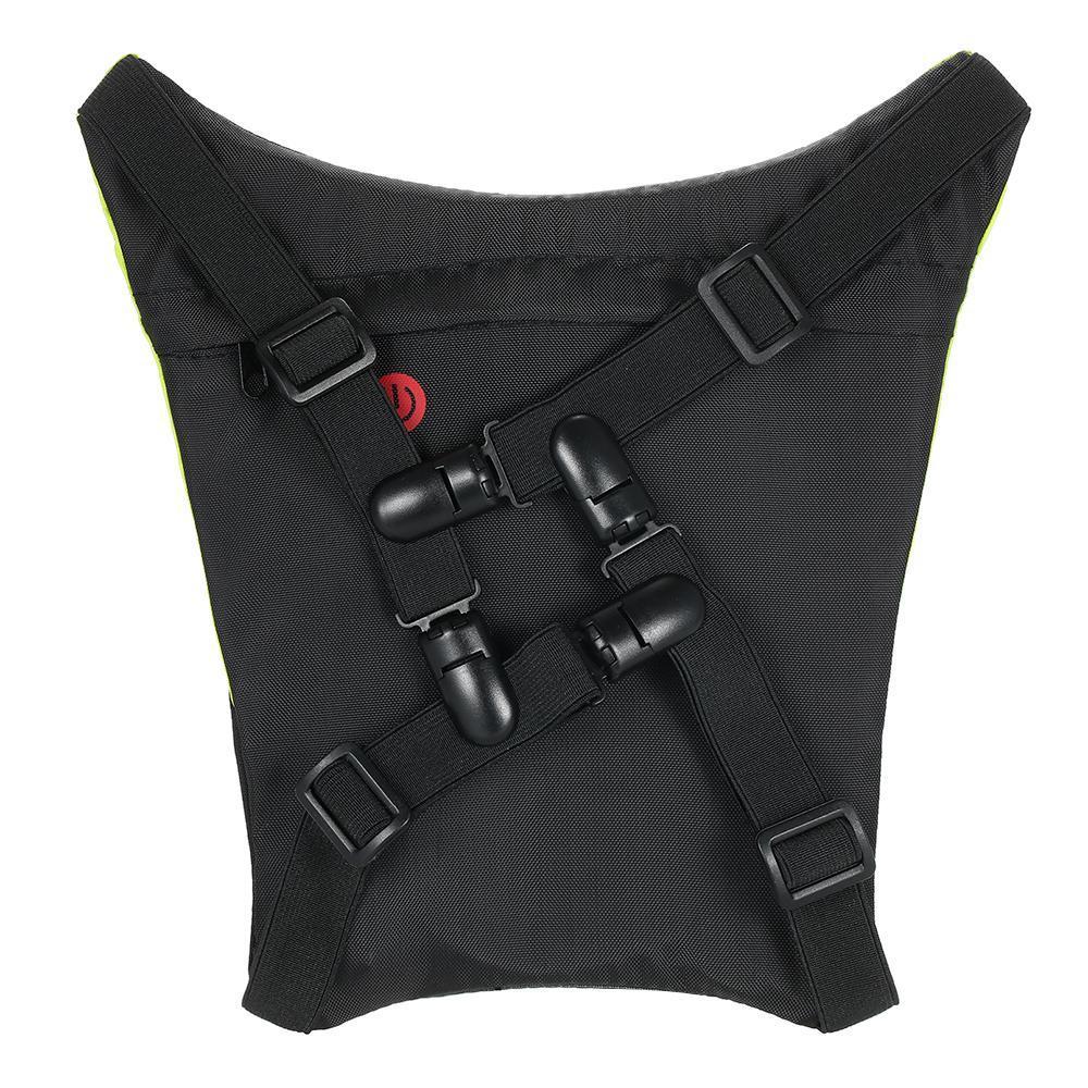 Dmax | Chaleco LED reflectante de seguridad para ciclismo con señal de giro, impermeable para exteriores