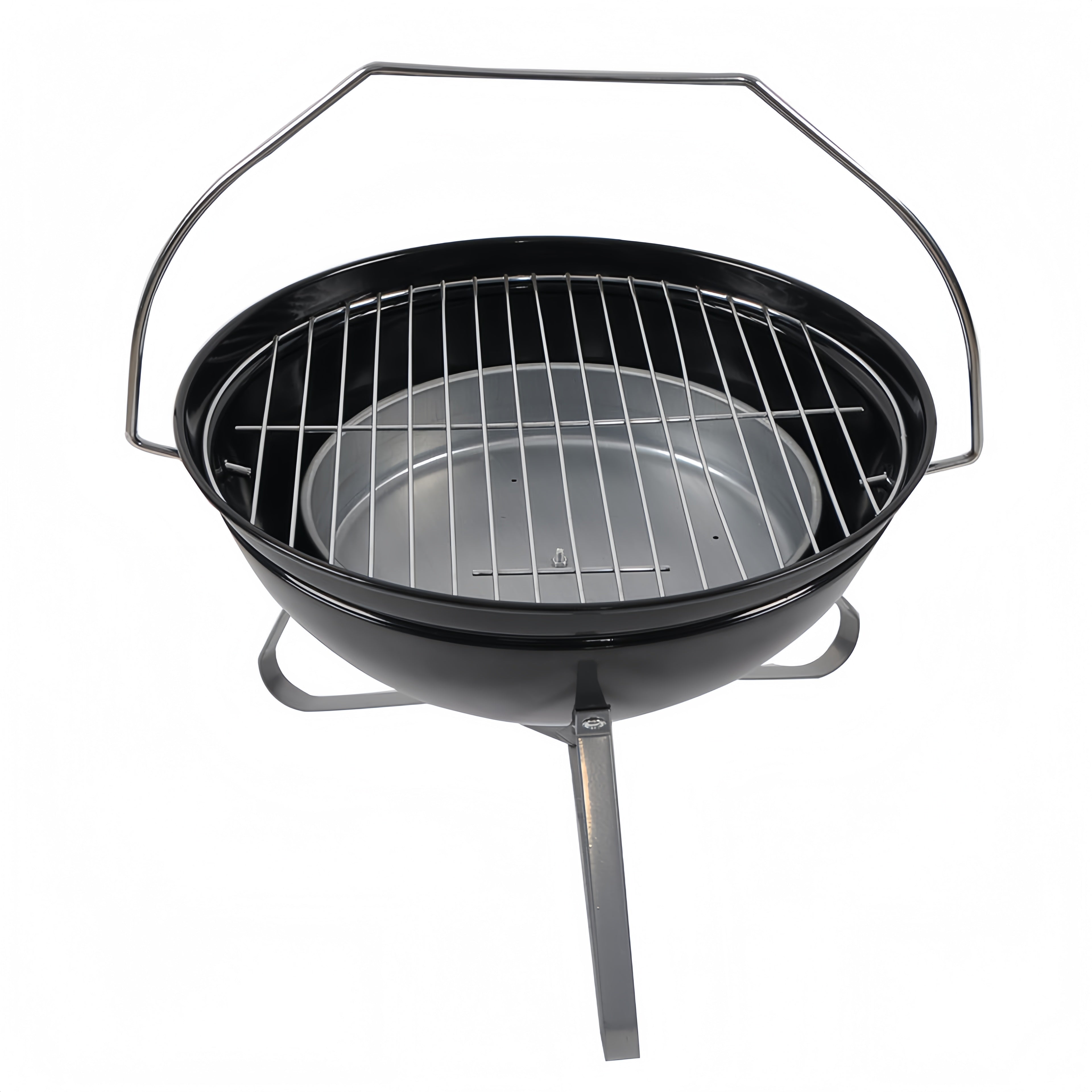 Barbacoa de carbón portátil KETTLE Calora - Formato compacto 31,5 cm con tapa