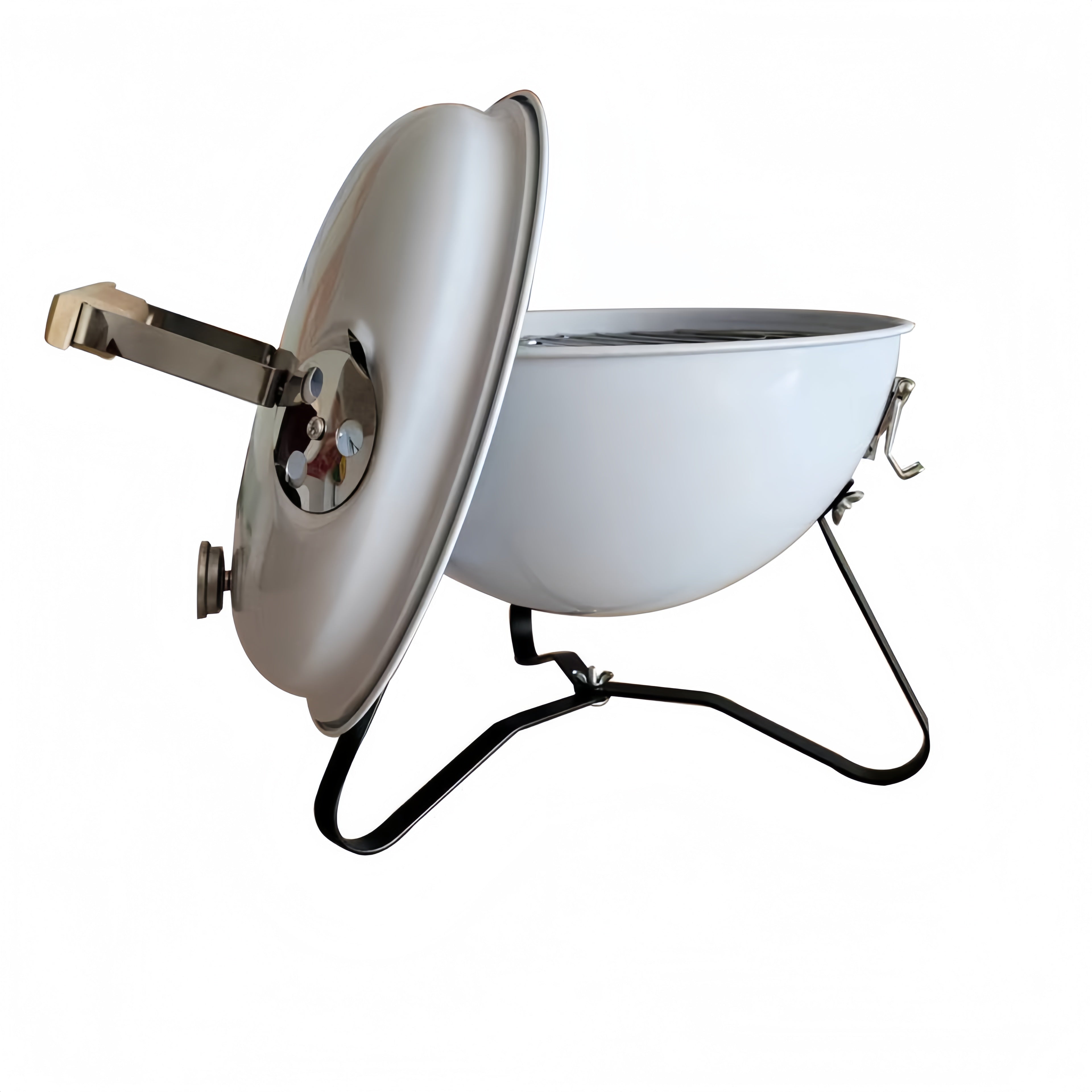Barbacoa de carbón portátil KETTLE Calora - Formato compacto 31,5 cm con tapa