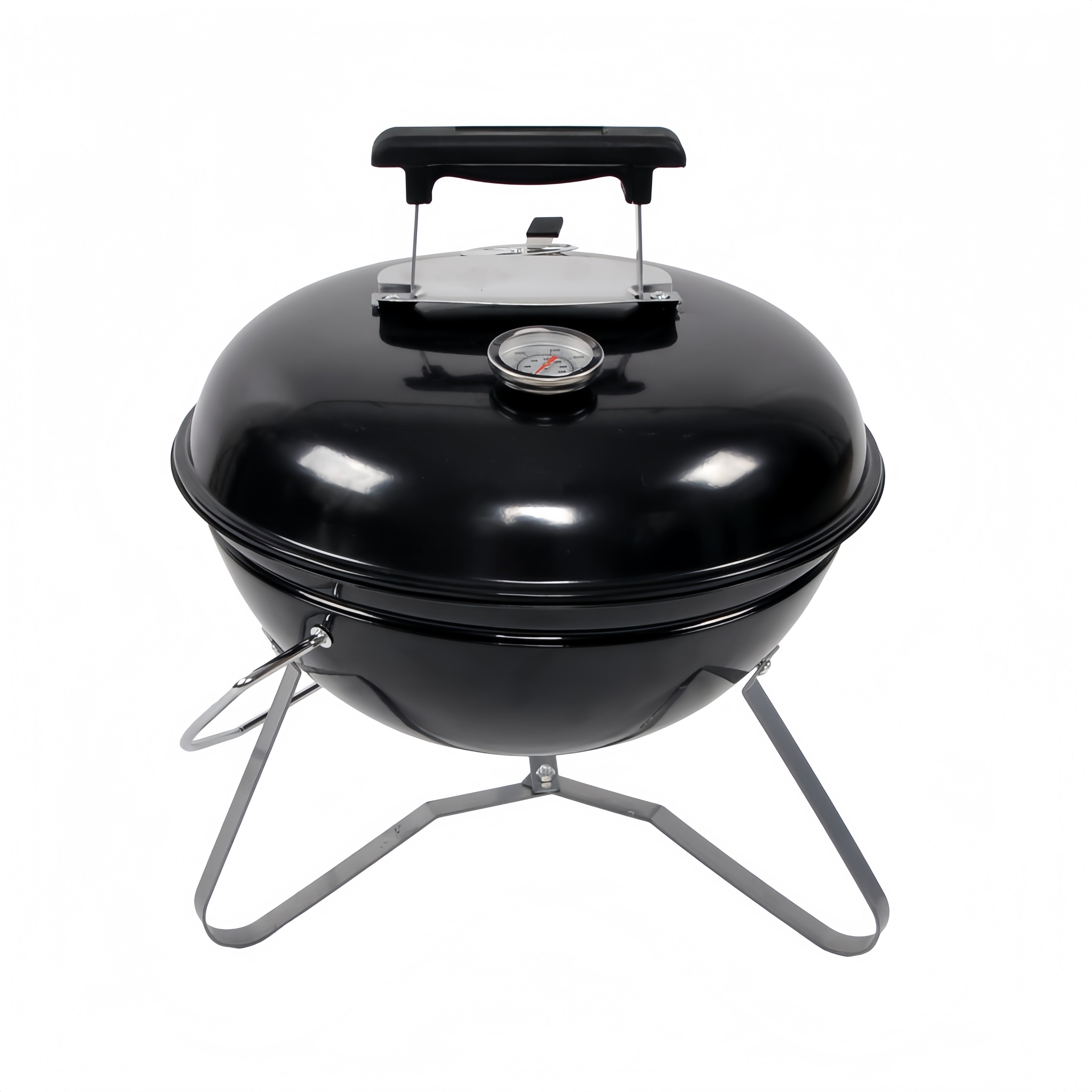 Barbacoa de carbón portátil KETTLE Calora - Formato compacto 31,5 cm con tapa